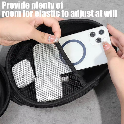 High-Capacity Headset Headphone Case Earphones Shockproof Storage Box EVA Headphone Protective Bag for SONY WH-1000XM4 Universal