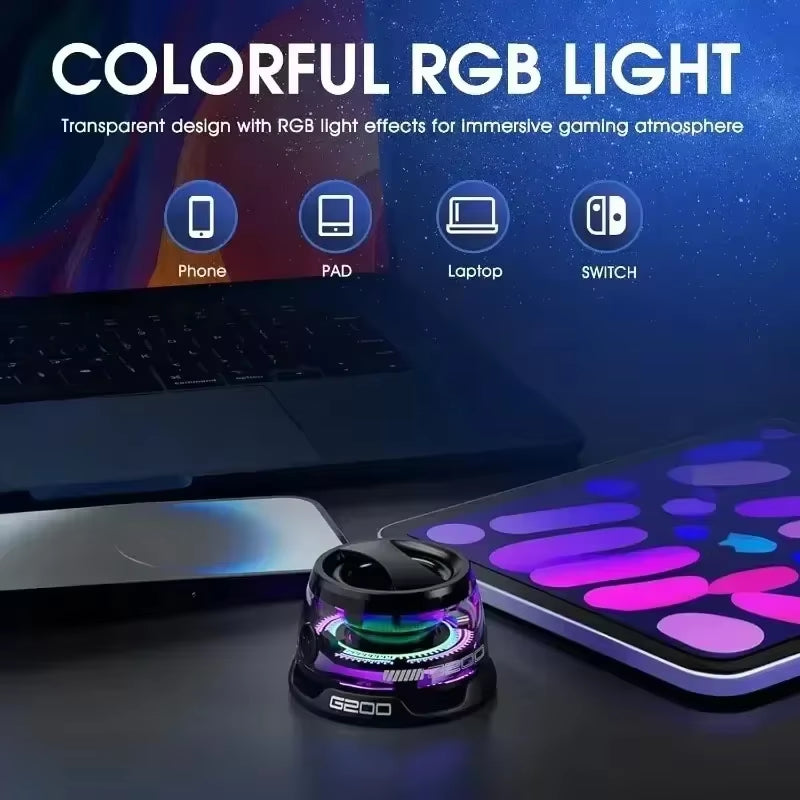 Bluetooth 5.3 Speaker Magnetic Speaker Portable Mini Speaker Multifunctional RGB Loudspeaker Subwoofer for PC Macbook XIAOMI
